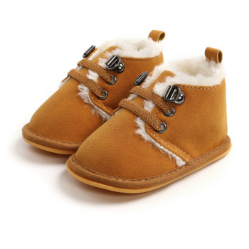 Χειμερινά παιδικά παπούτσια για αγόρια Κλασικά βαμβακερά, αντιολισθητικά, μαλακή σόλα από καουτσούκ, μπότες κοριτσιών για νήπια βρεφική κούνια First Walkers 4-χρωμάτων
