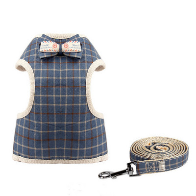 Cățeluși, pisici, iepuri, ham și lesă, set pentru câini de talie mică, ham din plasă, vestă, cu fundă, curea pieptului, chihuahua, yorkie, accesorii pentru animale de companie