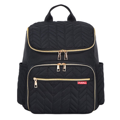 Genți de scutece de maternitate pentru mami Amiqi Funcție Geantă pentru scutece de mare capacitate Broderie Rucsac pentru mami de călătorie impermeabil și antifouling