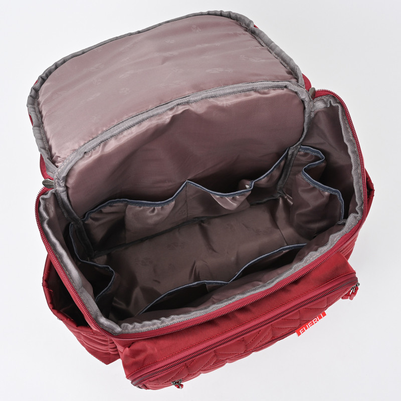 Genți de scutece de maternitate pentru mami Amiqi Funcție Geantă pentru scutece de mare capacitate Broderie Rucsac pentru mami de călătorie impermeabil și antifouling