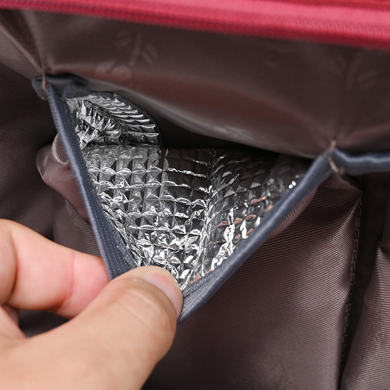 Genți de scutece de maternitate pentru mami Amiqi Funcție Geantă pentru scutece de mare capacitate Broderie Rucsac pentru mami de călătorie impermeabil și antifouling