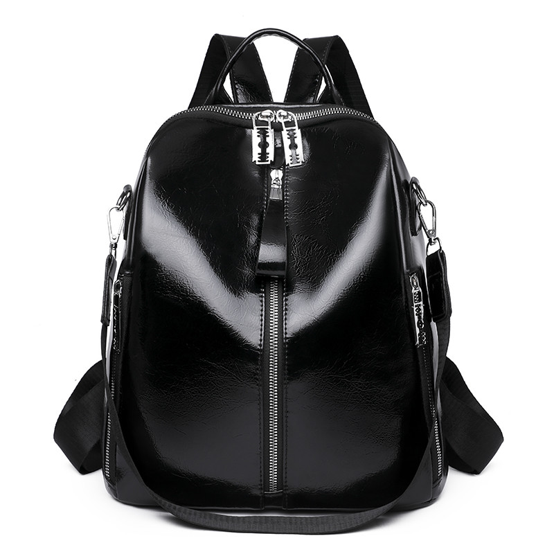 Luksuzni ženski ruksak od meke PU kože Modni ležerni ženski putni ruksak Visokokvalitetan izdržljiv školski ruksak
