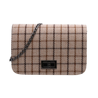 Γυναικεία τσάντα Geestock 2020 Nylon καρό τσάντες χιαστί Fashion Shoulder Messenger Τσάντα ζώνης για κορίτσια Γυναικεία