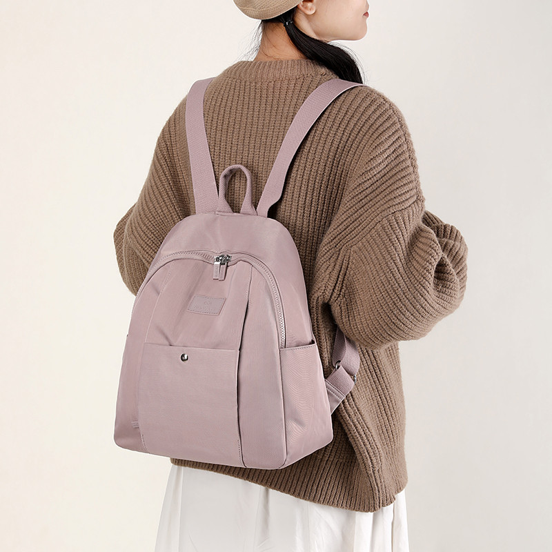 Moda buzunare multiple Rucsac de călătorie pentru femei Pretty Style Girls Shopping Backpack Rucsac școlar din material de înaltă calitate SAC