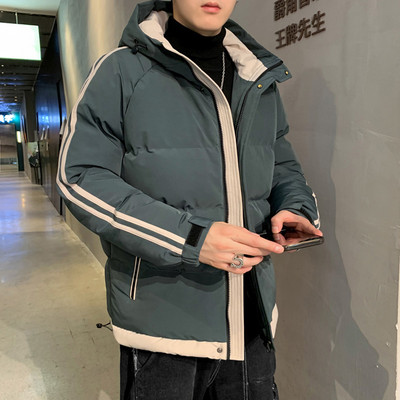 LBL Winter Casual Ανδρικά Παλτό Πάρκα Μόδα Μπουφάν με κουκούλα Παχύ ζεστό ανδρικό streetwear Πάρκα αντιανεμικά εξωτερικά ενδύματα Ανδρικά ρούχα