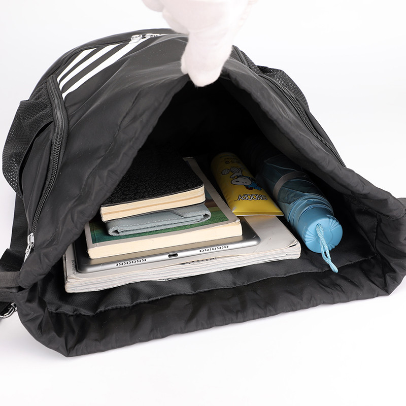 Ανδρική/γυναικεία αθλητική τσάντα μπάσκετ υψηλής χωρητικότητας από Nylon Unisex Fashion Wet and Dry split σακίδιο πλάτης με κορδόνια