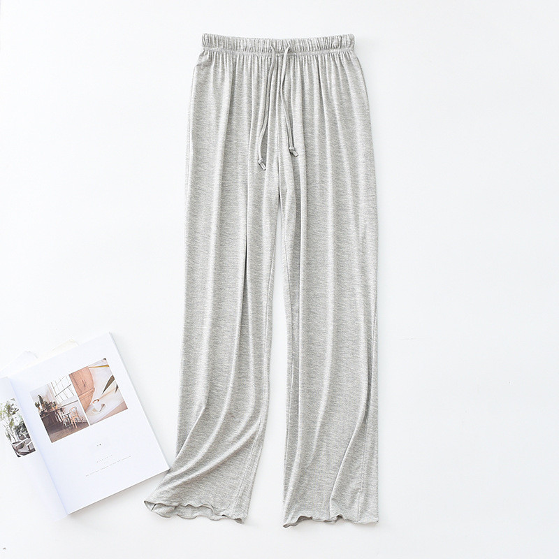 Naujos moteriškos Modalinės kelnės plonos sekcijos pavasario vasara namų kelnės M-XXL plius dydžio namų kelnės Laisvalaikio kelnės pižamos kelnės