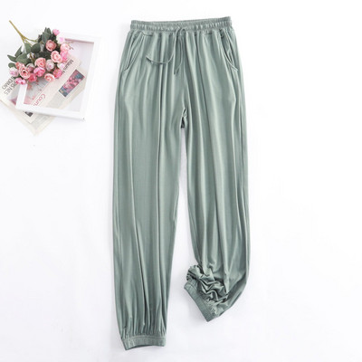Pantalon Pour Femme Νέο Φθινόπωρο Winter Modal Γυναικείες πιτζάμες Παντελόνι Home Wear Sleep Bottoms Φαρδύ παντελόνι πόδι 13 χρωμάτων