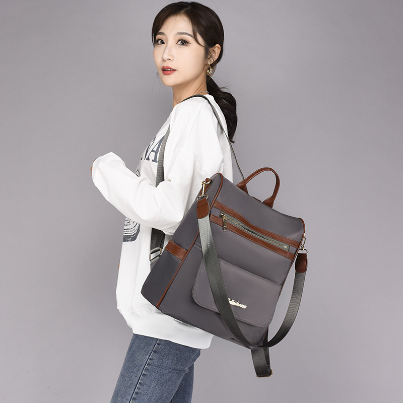 Σακίδιο πλάτης μόδας αντικλεπτικό σχέδιο Γυναικείο σακίδιο πλάτης Υψηλής ποιότητας ανθεκτικό υφασμάτινο σακίδιο ταξιδιού όμορφου στυλ για κορίτσια Casual σχολικό σακίδιο