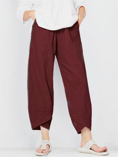 Moda Nouă Pantalones De Mujer M-5XL Plus Size Lenjerie de noapte Femei Lângă Bumbac In Pijama Pantaloni Primăvara Toamna Purtație Pantaloni