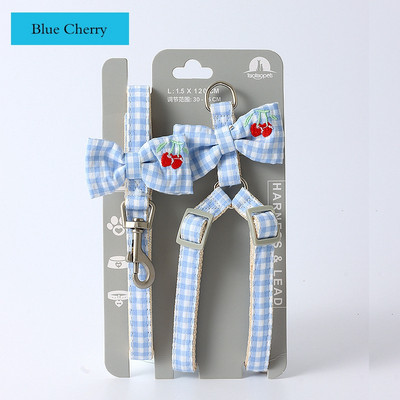 Βραδινό λουρί με λουρί σκύλου Σετ γιακά με φιόγκο Ρυθμιζόμενο Χαριτωμένο λουρί για σκύλους για μικρό, μεσαίο λουρί για κατοικίδιο ζώο γάτας, εξωτερικό περίπατο