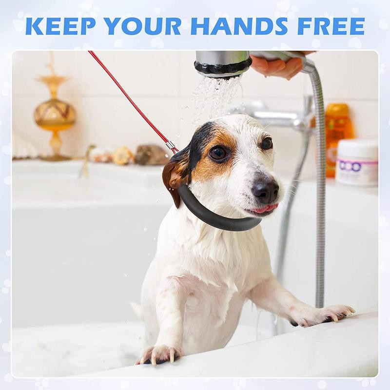 Povodci za kućne ljubimce Vezica za kupanje pasa Podesiva kadica za štene Povodac za sputavanje Kupka za kućne ljubimce za kućnog ljubimca Psa mačku Tuširanje Dotjerivanje Rezanje noktiju