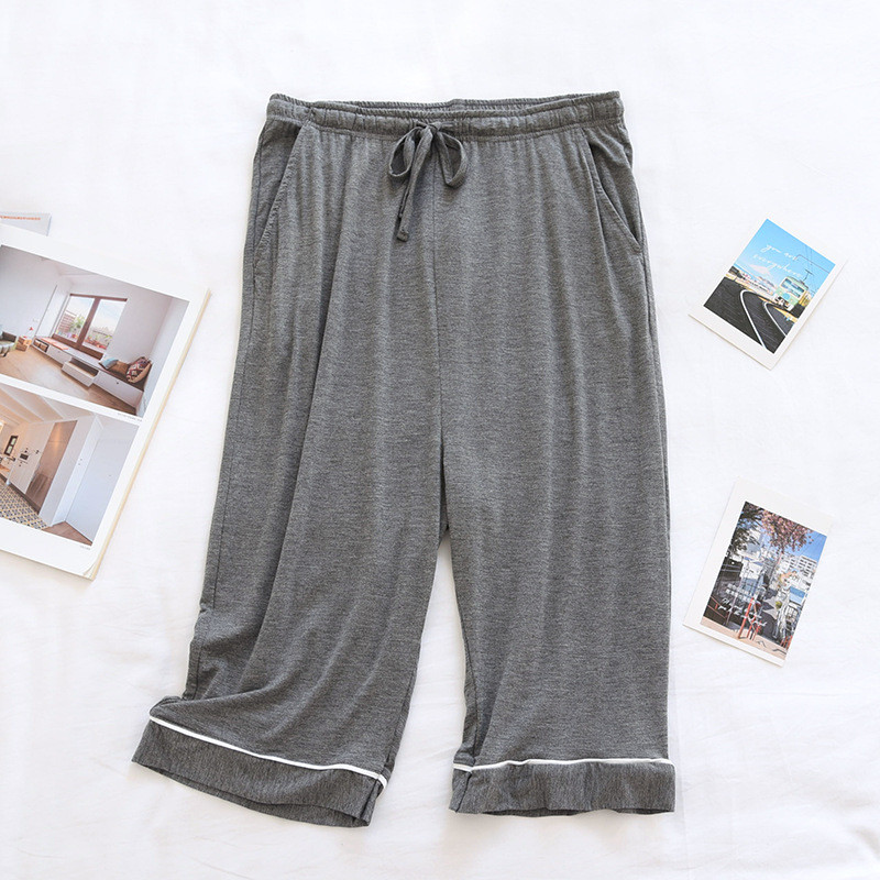 Modaalsed magamisriided Seitsme punktiga pidžaamapüksid Naiste avarad konditsioneeriga püksid suvised kõrge vöökohaga spordialad vabaaja koduriided