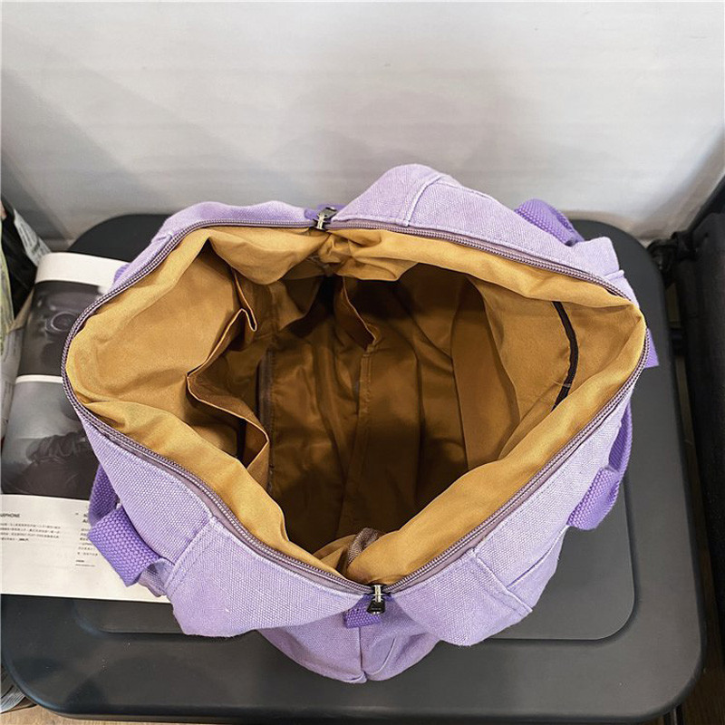 Annmouler Fashion Σακίδια Πλάτης Μεγάλης χωρητικότητας Σχολική Τσάντα Ποιότητας Καμβά σακίδιο πλάτης Εφηβική τσάντα ταξιδιού ώμου Μαθητικές τσάντες