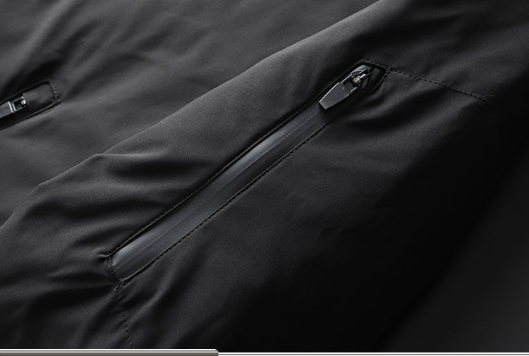 Reducere fierbinte jachete de puf rezistente la vânt pentru bărbați îmbrăcăminte exterioară de iarnă cu glugă caldă de înaltă calitate, elegante, casual, alb, jachetă căptușită pentru bărbați