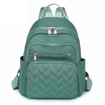 Γυναικεία αδιάβροχη σχολική τσάντα casual Oxford Backpack Γυναικεία γυναικεία τσάντα ταξιδιού SolidColor Πολλαπλές τσέπες Γυναικεία μοχίλα