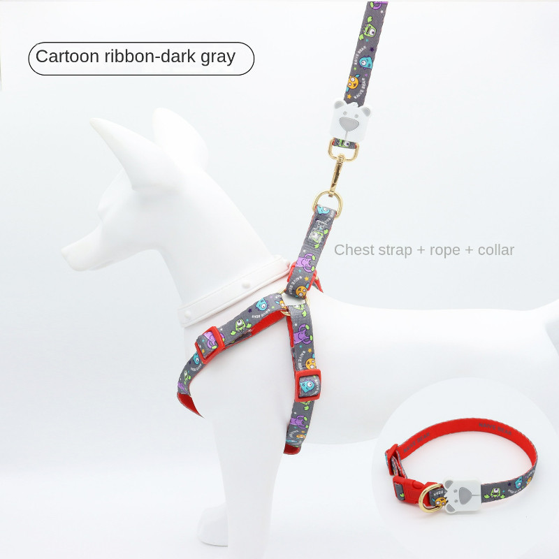 Mali pas, mačka, pojas, uzica, podesivi prsluk, ovratnik, štene, šetanje na otvorenom, čivava, remen s otisnutim filmom, dodaci za kućne ljubimce
