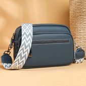 Γυναικεία τσάντα ώμου Casual δερμάτινη τσάντα με λαβή συμπαγής τσάντα χιαστί ρυθμιζόμενα λουριά ώμου Πορτοφόλι με τσάντα τσάντα τσάντα συμπλέκτη