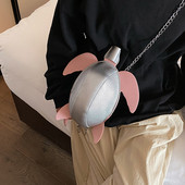 Γυναικεία χαριτωμένη τσάντα αποθήκευσης Τσάντα ώμου με φερμουάρ Travel Fashion Τσάντα αγορών