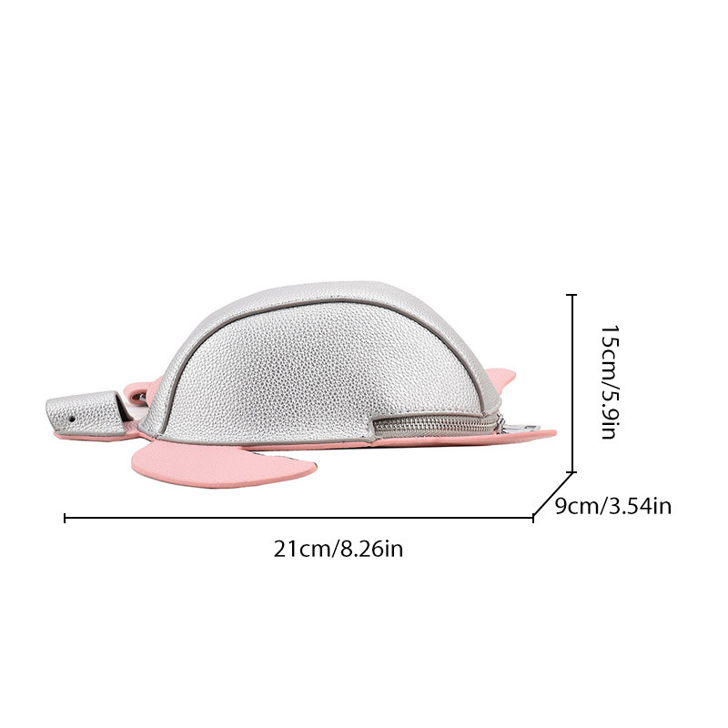 Γυναικεία χαριτωμένη τσάντα αποθήκευσης Τσάντα ώμου με φερμουάρ Travel Fashion Τσάντα αγορών