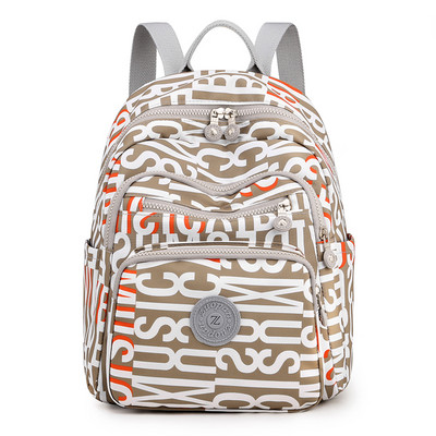 Νέα νάιλον γυναικεία τσάντα πλάτης Casual σχολικές τσάντες για έφηβη Μεγάλη χωρητικότητα Πολυλειτουργικό σακίδιο πλάτης Σχολική τσάντα ώμου