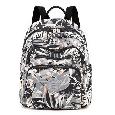 Νέα νάιλον γυναικεία τσάντα πλάτης Casual σχολικές τσάντες για έφηβη Μεγάλη χωρητικότητα Πολυλειτουργικό σακίδιο πλάτης Σχολική τσάντα ώμου