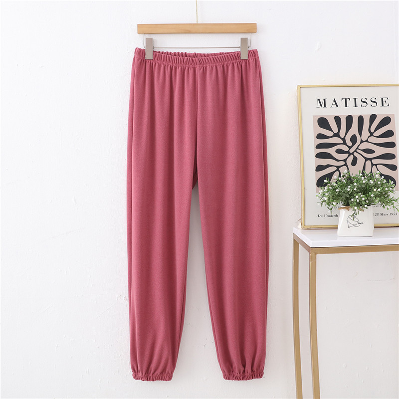 Ocazional, toamnă iarnă, pantaloni subțiri de pijama din catifea, pantaloni termici de damă, lenjerie de dormit largi, îmbrăcăminte de exterior, pantaloni sport de uz casnic