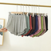 Γυναικεία σορτς πιτζάμες Modal Sleep Sleep Sleep Sleep Sleep Sleep Sleep Sleep Sleep Sleep Sleep Sleep Παντελόνι Πιτζάμα με βολάν Χαλαρά Casual Λεπτά Απλά Ρούχα για το Σπίτι