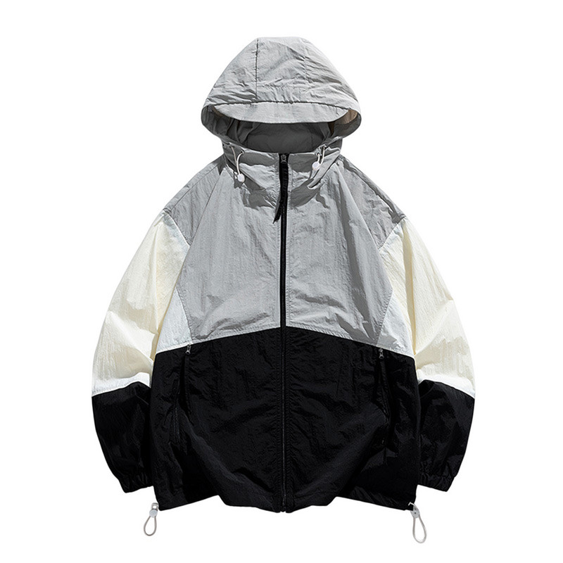 Ανδρικά Ρούχα Βροχή Καλοκαιρινό Αδιάβροχο Ανδρικό Μπουφάν Αντιανεμικό Ανδρικό Αντηλιακό Αθλητικά Φθινοπωρινά Μπουφάν εξωτερικού χώρου Αναπνεύσιμο παλτό