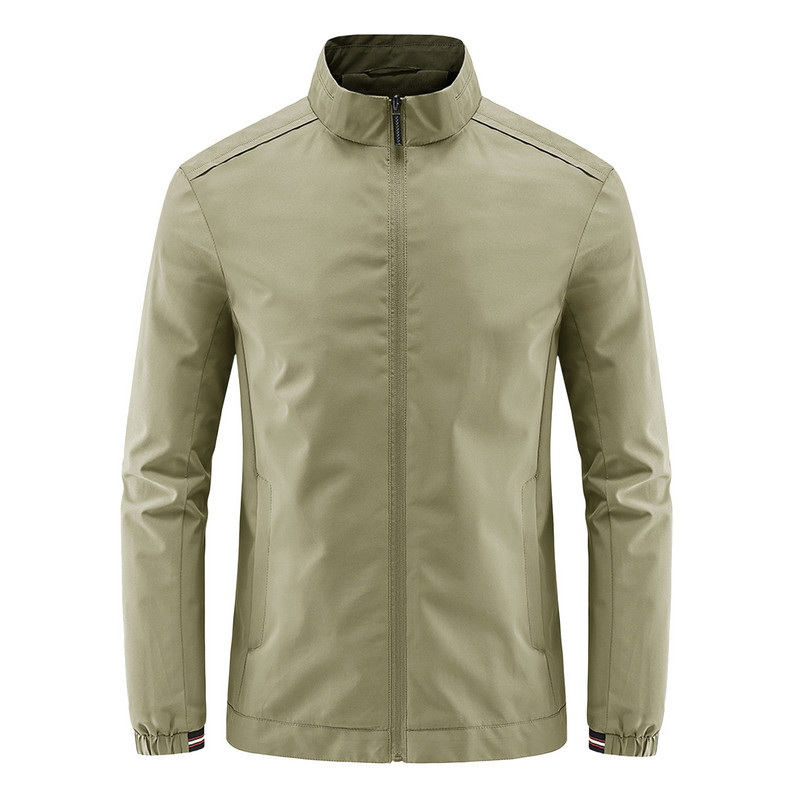 Χειμερινά Μπουφάν Ανδρικά Ανδρικά Παλτό Western Jacket Μασίφ Slim Pocket Stcollar Zipper Μακρυμάνικο Fly Ανδρικό παλτό Αδιάβροχο