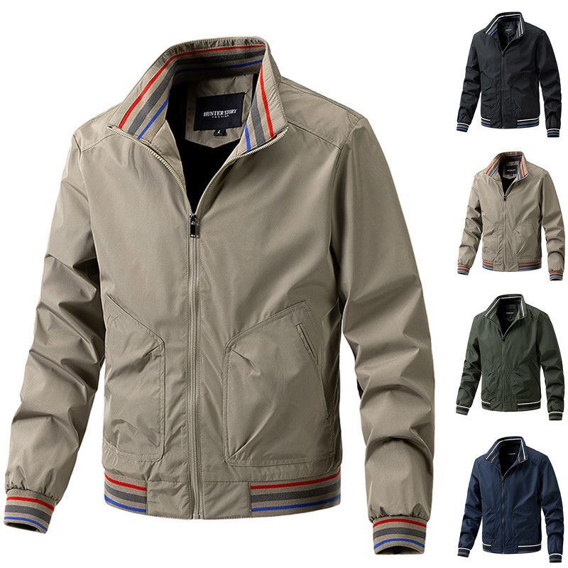 Χειμερινά μπουφάν για άντρες Ανδρικά επαγγελματικά ανεμοθραύστης Λεπτή ελαφριά εφαρμογή πανωφόρι παλτό Ανδρικό μπουφάν με κουκούλα Αδιάβροχα Active