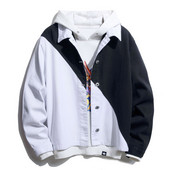 Χειμερινά μπουφάν για άντρες Μεγάλο ψηλό πέτο νεανικό τζιν Extra ανδρικό μπουφάν