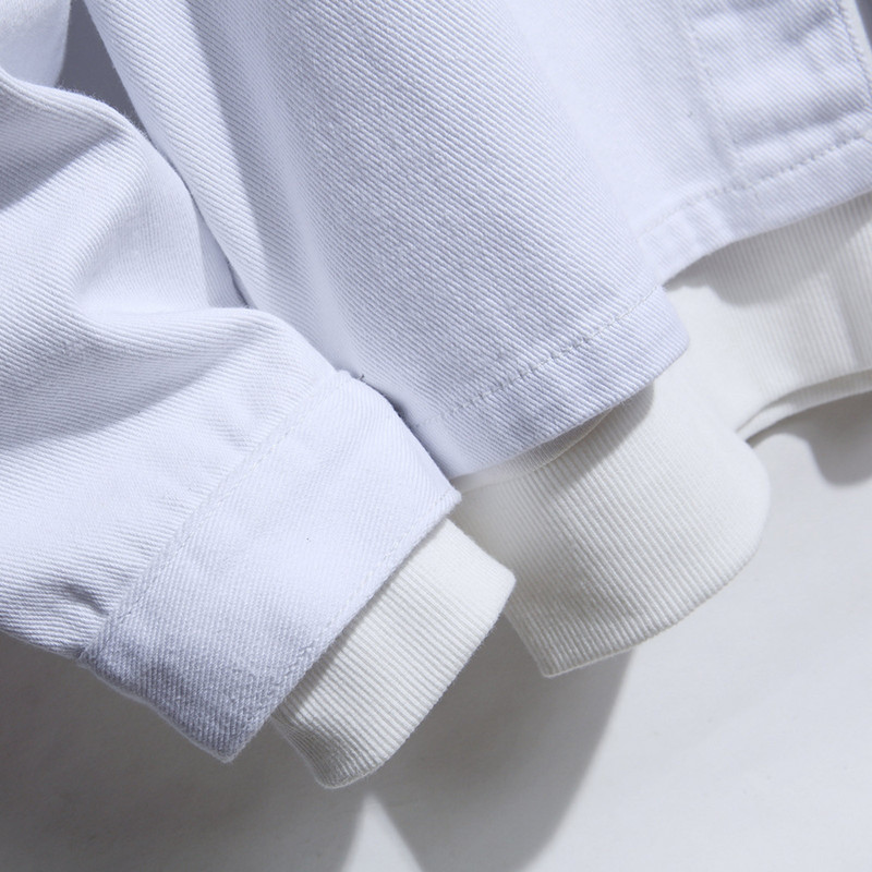 Χειμερινά μπουφάν για άντρες Μεγάλο ψηλό πέτο νεανικό τζιν Extra ανδρικό μπουφάν