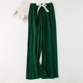 Fdfklak Ανοιξιάτικο Φθινόπωρο Βαμβακερό Σπίτι Ρούχα Γυναικεία Παντελόνια Φαρδιά Γυναικεία Κορεάτικα Σαλόνια Πυζά Νυχτικά Παντελόνια Pantalones
