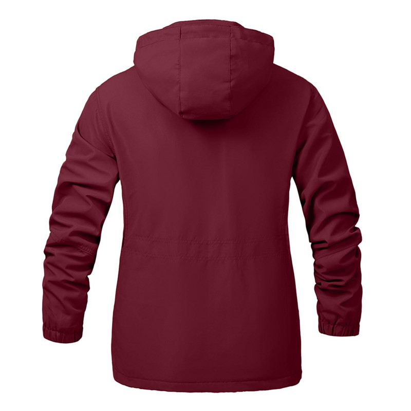 Muška odjeća Jakne Muške čvrste vanjske jakne Odvojiva višestruka kapuljača s dugim rukavima i patentnim zatvaračem Topli kaput Kišna jakna Muškarci