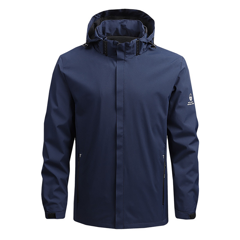 Iarnă exterior pentru bărbați haine de toamnă haine simple sport baseball solid cu fermoar de buzunar glugă bărbați jachete