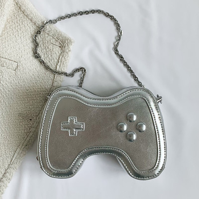 Γυναικεία τσάντα χιαστί μεγάλης χωρητικότητας Τσάντα PU Fashionalbe Αλυσίδα τσάντα μασχάλης Απλή γυναικεία τσάντα κομμούτερ Καλλυντική τσάντα