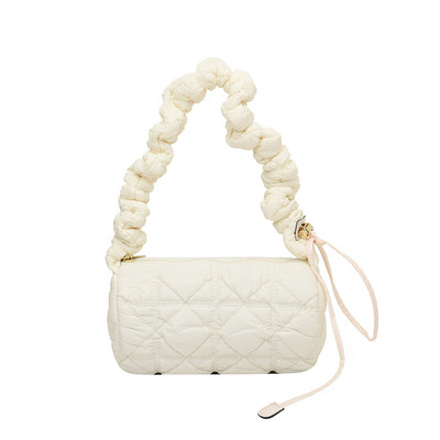 Τσάντα ρυτίδων για γυναίκες Τσάντες ώμου Cloud Τσάντες χιαστί με επένδυση Πλισέ τσάντες χιαστί καπιτονέ Τσάντες χειρός Κυλινδρικές τσάντες μασχάλης 2023 주름가방