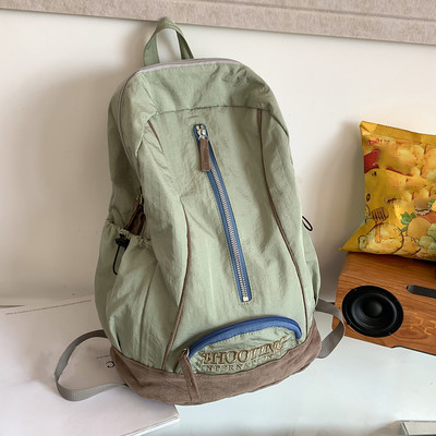 Nylon Handbags Casual Vintage Σχολική Τσάντα Ρυθμιζόμενο λουράκι Μαθητικό σακίδιο πλάτης Μόδα σακίδιο πλάτης για Γυναικεία Ταξιδιωτική Σχολική Τσάντα Shopper