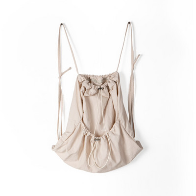 κορεατικά καλοκαιρινά κορδόνια γυναικεία σακίδια πλάτης Ελαφριά μαλακή νάιλον γυναικεία τσάντα ώμου Casual fashion σακίδιο πλάτης για γυναίκες Travel Mochilas