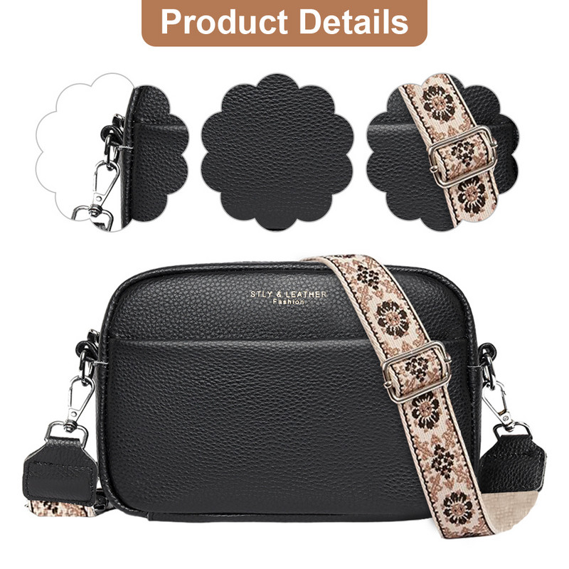 Kvaliteetne naiste Crossbody õlakotid 2023 Luksuslik ühevärviline käekott Naistele Messenger Tote Sac