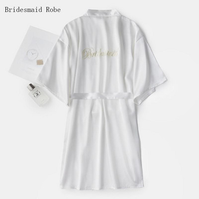 2 tk. Öö- ja hommikumantlikomplektid Pruutneitsi pulmamantel Naiste pesu Magamisriietus koos vööga öösärgiga lahtine kimono