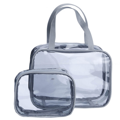 Αδιάβροχο σακίδιο πλάτης Διαφανές PVC σετ Τσάντα Solid Clear Backpack Unisex Σακίδιο πλάτης μεγάλης χωρητικότητας Couple Fashion Bagback Designer