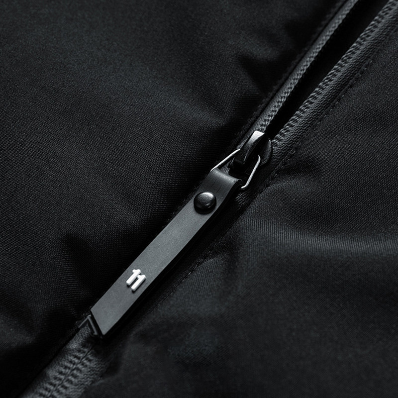 Ανδρικά μπουφάν 2023 Χειμερινή μόδα φθινοπώρου Ζεστά παχιά βαμβακερά ρούχα με κουκούλα με φερμουάρ Ανδρικό πουπουλένιο παλτό