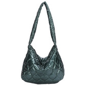 Φθινοπωρινές χειμερινές τσάντες αγγελιοφόρων μεγάλης χωρητικότητας Καπιτονέ τσάντα commute δικτυωτό μοτίβο Soft Casual Portable για κορίτσια Ψώνια