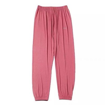 Uued naiste Pantalones Kevadsuvi Modal trükitud kirjaga majapüksid Korea vabaaja pidžaamapüksid naiste magamisriided püksid