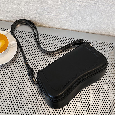 Γυναικεία δερμάτινη τσάντα Ευέλικτη δερμάτινη τσάντα τσάντα casual trendy χιαστί τσάντα με πτερύγιο κοριτσίστικο τσαντάκι