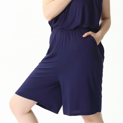 Sleep Wear Lounge Πυτζάμες Plus Size XXL-7XL Σορτς Home Πυτζάμες Sleep Pants Παντελόνι Καλοκαιρινό Μεγάλο Άνετο Sleeping Παντελόνι