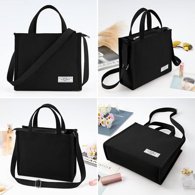 Geantă de mână retro pentru femei, cu fermoar, din velur, geantă de umăr vintage de capacitate mare, cu curea reglabilă, geantă de călătorie moale