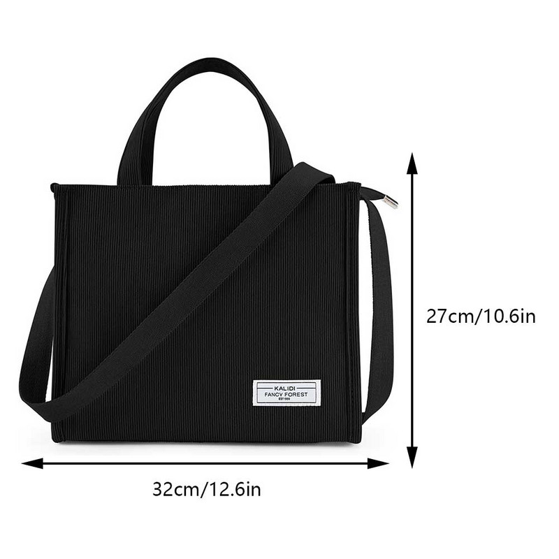 Geantă de mână retro pentru femei, cu fermoar, din velur, geantă de umăr vintage de capacitate mare, cu curea reglabilă, geantă de călătorie moale